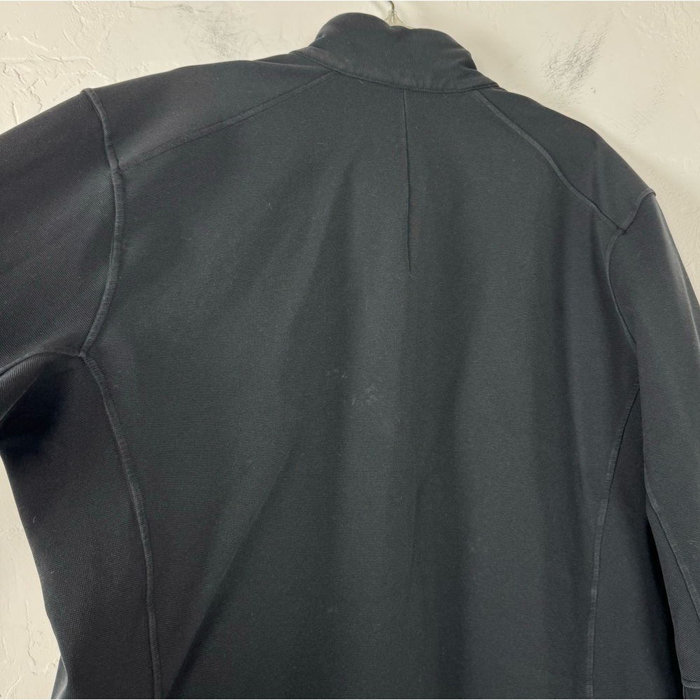 Lululemon Sojourn Track Jacket Coat Solid‎ Black Workout Athletic Full Zip Down - Picture 8 of 11